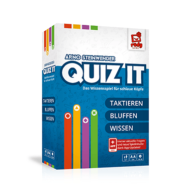QUIZ IT - Das Wissensspiel für schlaue Köpfe