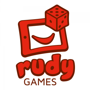 Rudy Games - Logo auf Weiß